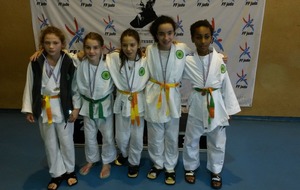 Première compétition officielle des benjamins