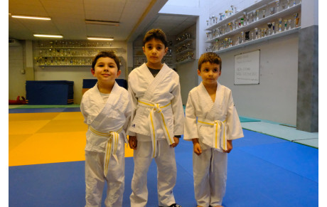 Premiers changements de ceinture